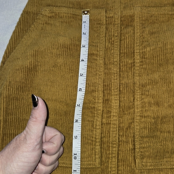 Uni Olo Corduroy Mini Sz 1 Beach Pool Park .. Short Skirt, Deep Pockets SLAY! - Picture 13 of 14